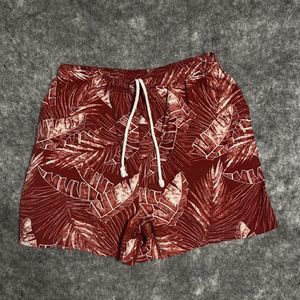Tommy Bahama Swim Trunks Mens XL Red Board Shorts Surfing Beach Tropical
